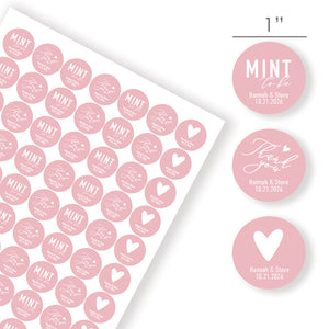 Mint to Be Wedding Mint Labels (126pcs)